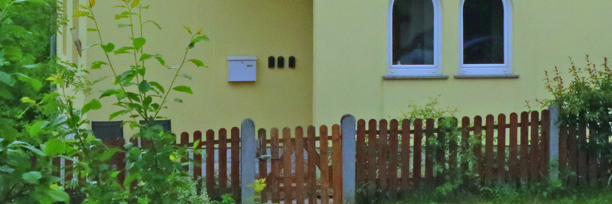 Foto der Schlüsselsafes an der Hauswand