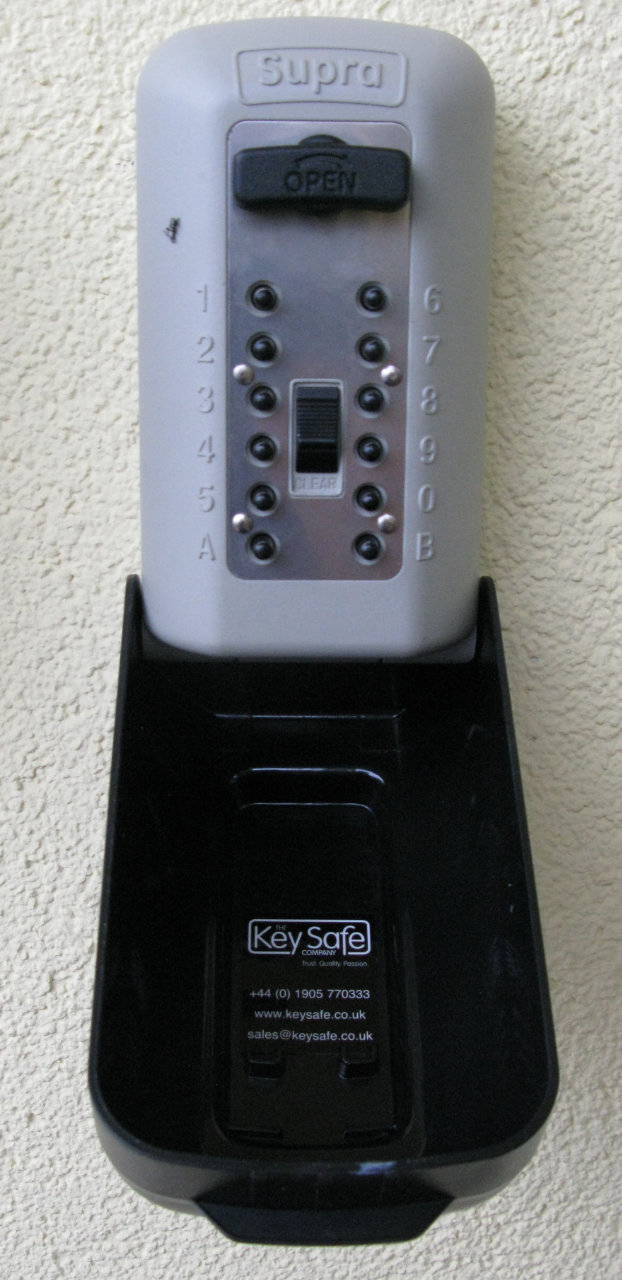 Foto des Schlüsselsafes